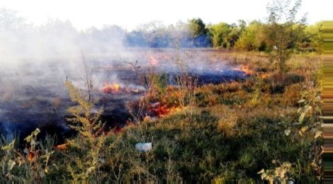 incendio viejo basural