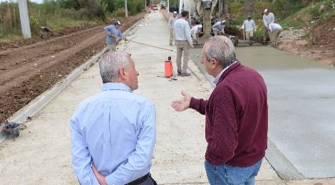 calles pavimentadas -
